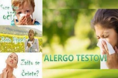 Alergološki testovi sa standardnim inhalacionim i nutritivnim alergenima | Akcija