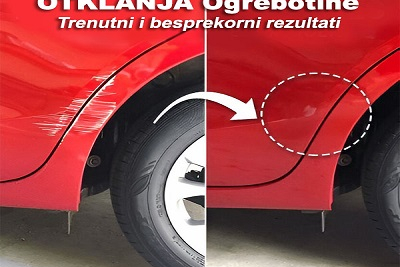 Nano sprej za popravak ogrebotina na automobilu. Akcija slika 1